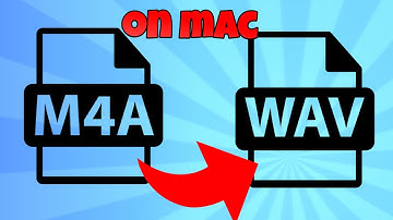 how to convert m4a to wav on mac