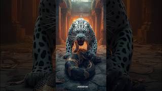 Famous White Leopard vs Python vs Other Wild Animals Fight in Jungle Temple Ruins #shorts #leopard #vs Profile