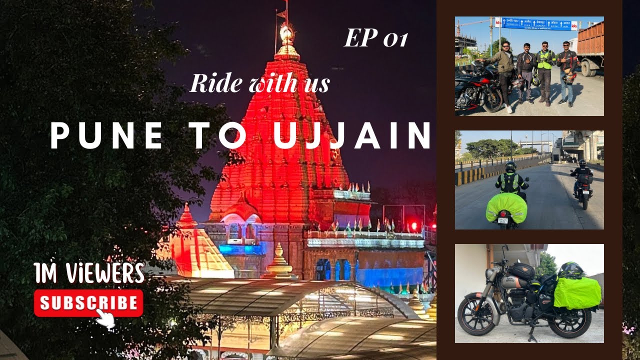 Pune to Ujjain Onkareshwar Bike Ride | Royal Enfield Classic 350 | EP 01 | 600 KM Journey