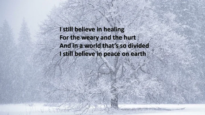 I still believe in Christmas - Anne Wilson