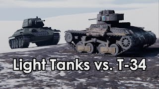 Can a Light Tank Beat a T-34?