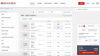 How to Bet on NBA Games on Bovada Sportsbook screenshot 3