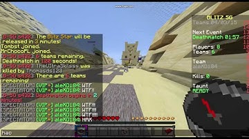 Hacker in BSG Hypixel I TheultraSkilsss Killaura&ANTIKNOCKBACK