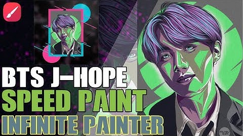 BTS J-HOPE | Speed Art Vexel | Infinite Painter