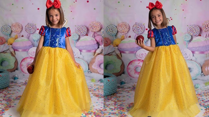 DIY - Vestido de Blancanieves fácil para Barbie 🍎 - Ara Blue - 