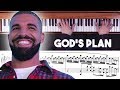 Drake - God&#39;s Plan Advanced Piano Cover With Sheet Music