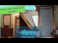 DIY Insulated Roman Shade window blanket using Warm Window backing