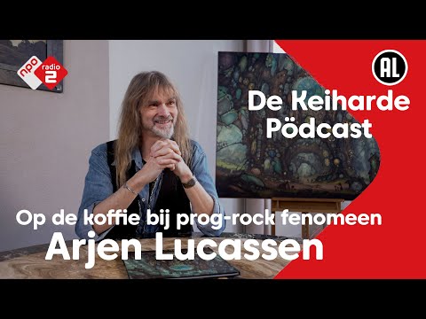 Op de koffie bij fenomeen Arjen Lucassen (Ayreon & Star One) | De Keiharde Pdcast | NPO Radio 2