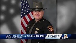 Sheriff: Deputy has been unconscious, in critical condition since 5-car crash