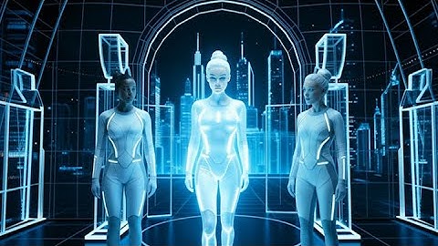 Genesis of a Tron Siren (transformation, mtf, ai video)