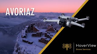 Sunrise Over Avoriaz With The