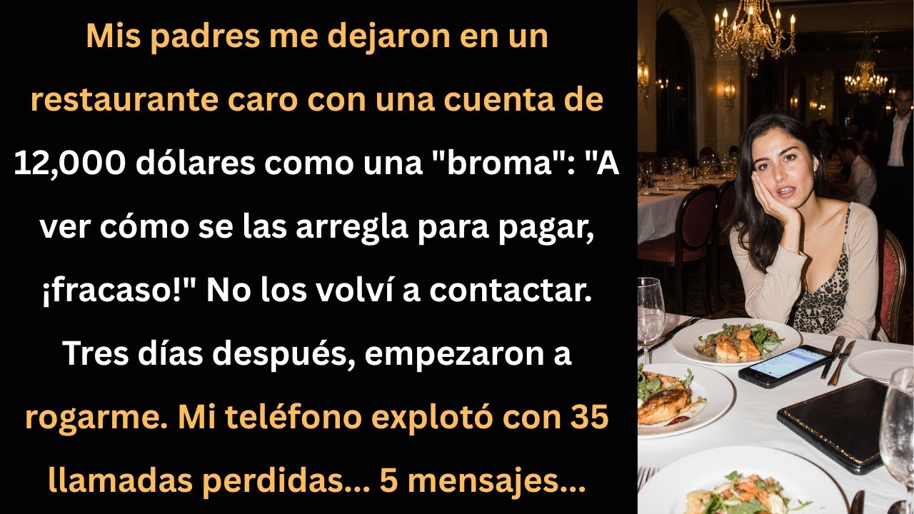 Mis padres me hicieron esto y luego rogaron que los perdonara…