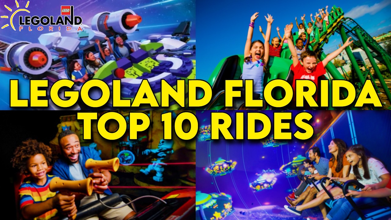 Top 10 Rides at Legoland Florida 2026