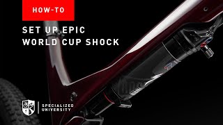 How to Set-Up the New Specialized Epic World Cup Shock screenshot 1