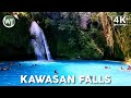 Kawasan Falls, Cebu - 🇵🇭 Philippines - 4K Walking Tour