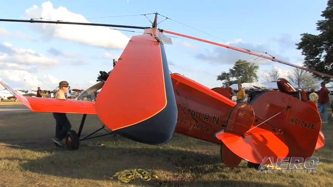 AeroTV Profiles in Aviation Pitcairn PA18 Autogiro (Part 1) YouTube