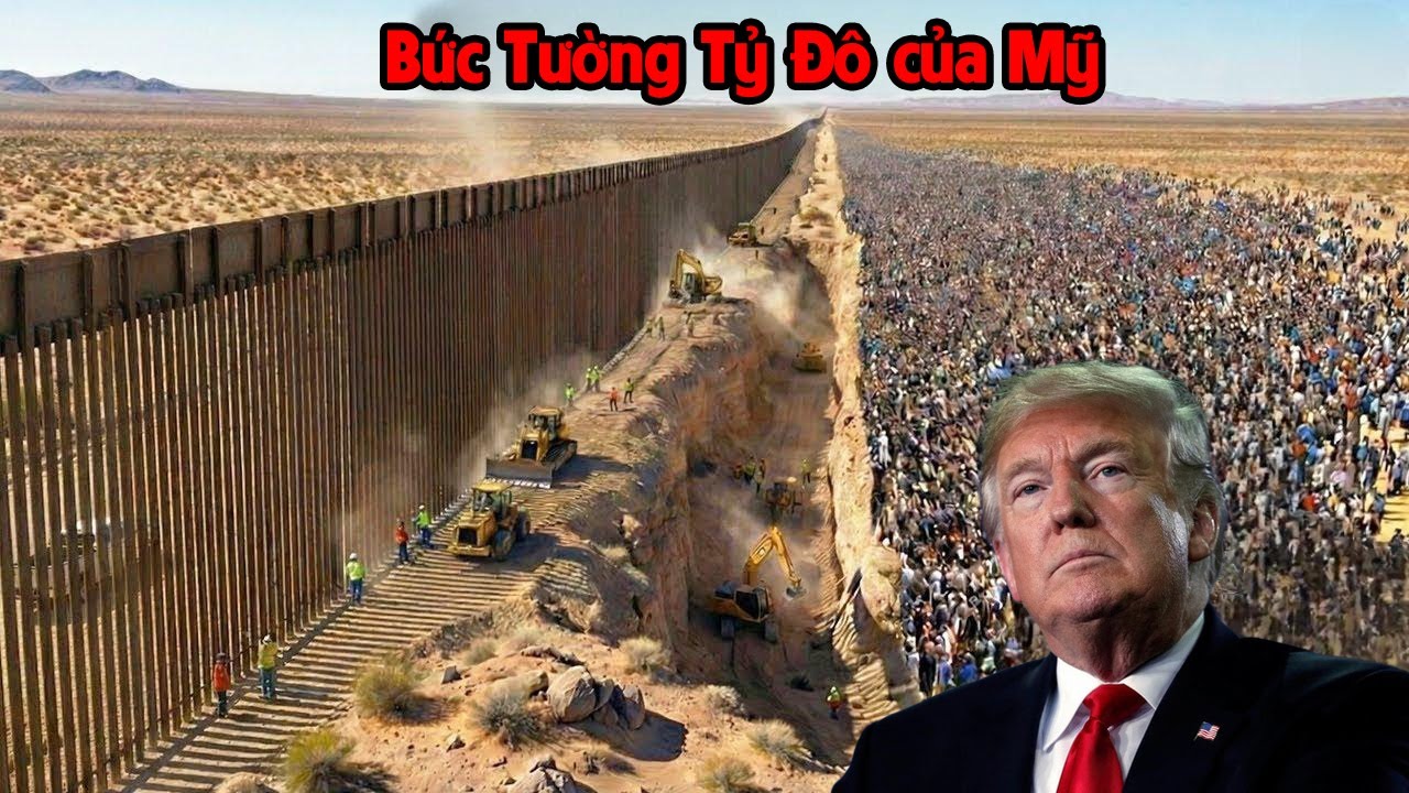 Bên Trong Dự Án Tường Thép 3.200 km Khiến Cả Thế Giới Chấn Động Của Hoa Kỳ