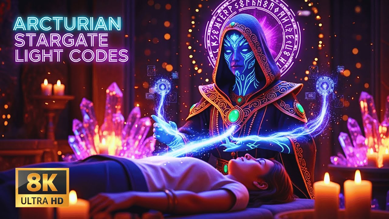 ARCTURIAN STARGATE LIGHT CODES 🌠 Meditation | Starseed Activation ...