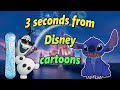 3 seconds from 20 different Disney cartoons