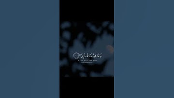 القارئ اسلام صبحي - راحه نفسيه💛🌼حالات واتس آب ايات قرانيه صغيره حالات واتس اب دينيه💝