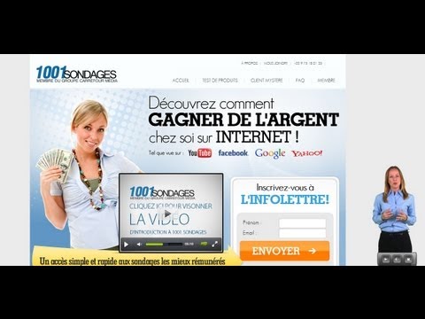 Connexion : 1001sondages.com [Tutoriel]