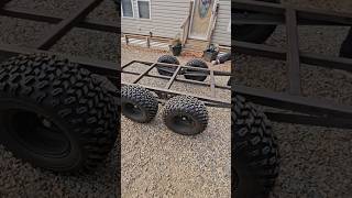 UTV/ATV Trailer build #welder #trailerbuild #like #comment #subscribe #farm #diy #diyproject #DIY