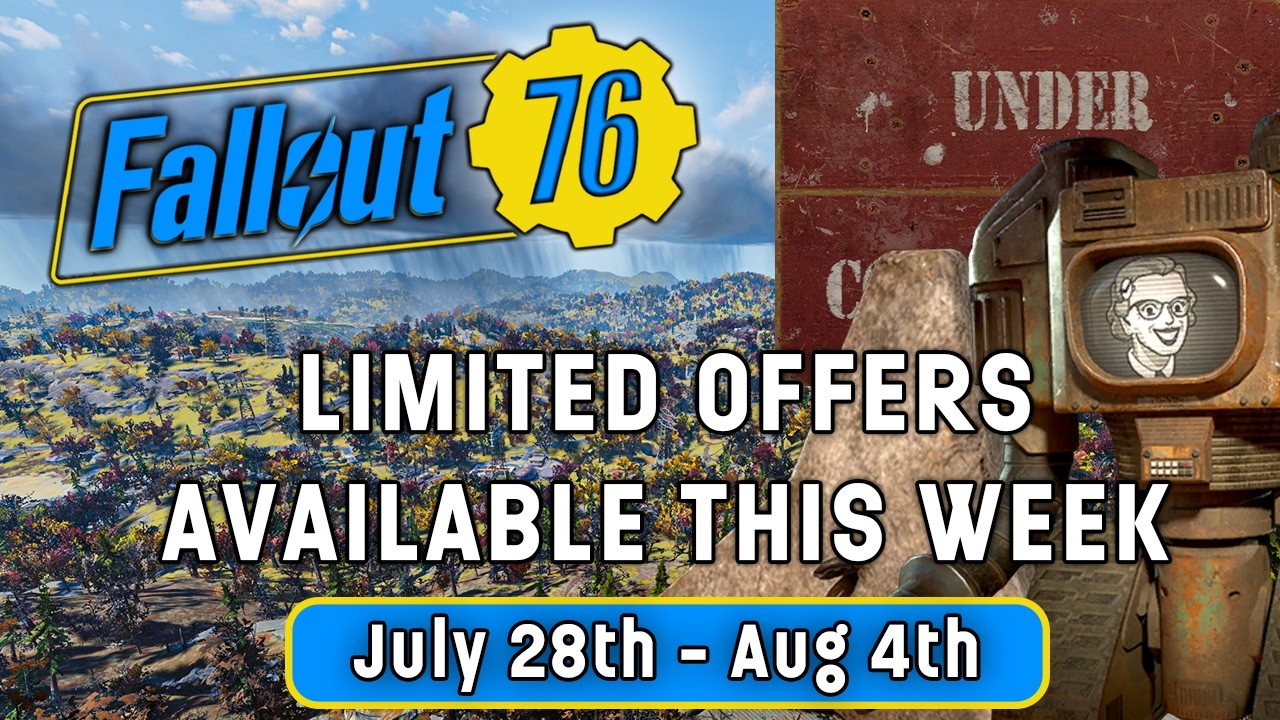 This Week’s Atomic Shop Limited Time Offers In Fallout 76