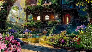 Secret Garden | Peaceful Fountain, Birds | Peaceful Fantasy Garden Ambience from a FairyTale by Muny Autumn  1,003 views 2 days ago 8 hours, 11 minutes