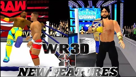 WR3D 21 V2 FEATURES/NEW TAUNTS AND MORE...