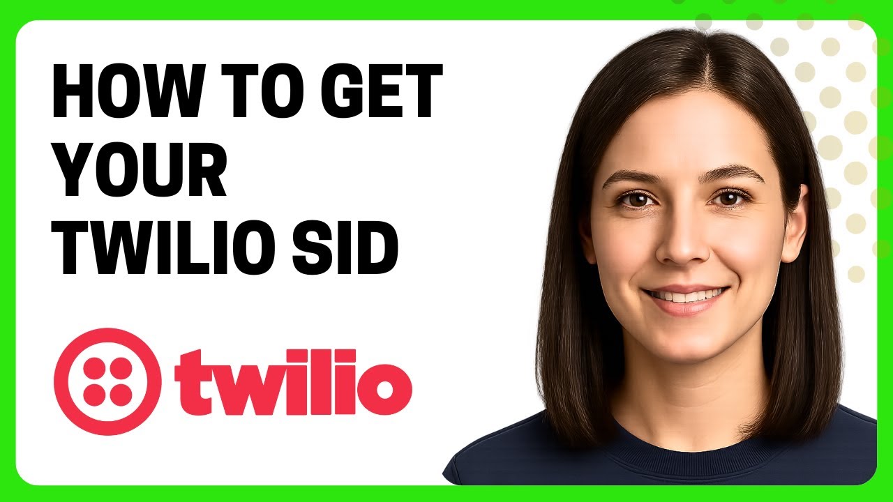 How to Get Your Twilio SID - YouTube