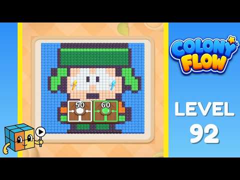 Colony Flow Level 92 Walkthrough Solution