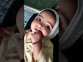 Baby stops crying immediately after listening to mother singing lullaby.