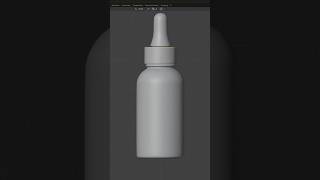 Serum Bottle Modeling in Blender  #3dmodeling #3dmodelingtutorial #shorts