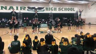 McNair JV Cheer Halftime 1/25/19