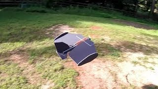 PERFECT FOR FLYING TIGHT SPACES! The BAT RC airplane!
