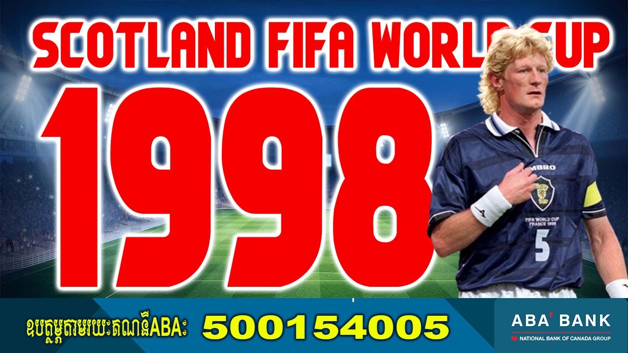Scotland FIFA World Cup 1998 Font Football By Black Font Free all download Font OTF And AI for 2022