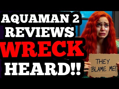 Breaking! Amber Heard WRECKED by Aquaman 2 Reviews! No Chemistry! Johnny Depp! They CAN’T STAND HER!