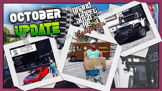 GTA 5Real & LA Revo 2.0 ► UPS Job, Fixed Tuning, 5Real Menu & More | October Update