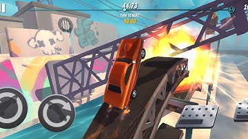 Stunt Car Extreme All Levels GamePlay Walkthrough Android, IOS (Level 14 - 15)