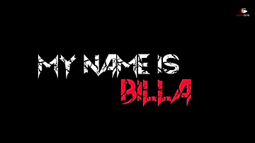 My Name is Billa Song Lyrics Black Screen #billa #prabhas #josh #moj #chitticuts #blackscreenstatus