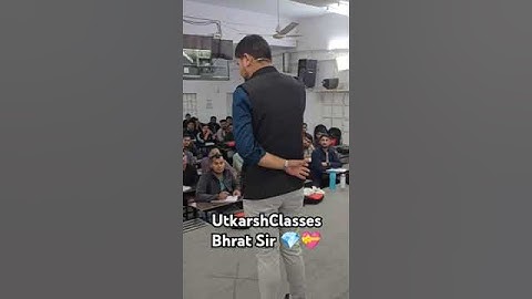 UtkarshClasses motivation video 💯🎯 Bhrat Sir 💎💝  #utkarshclasses#trending  #motivation #video #shots