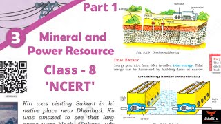 Mineral And Power Resources Class 8 | In Hindi | Geography Chapter 3 NCERT || EduBird | Part 1