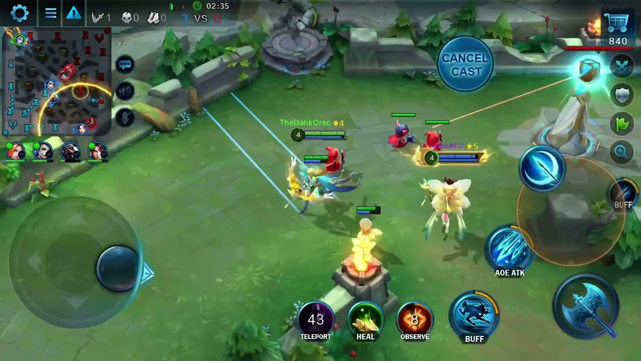 Minerva Gameplay MVP - Heroes Evolved mobile