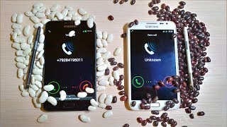 Samsung Galaxy Note Blacku0026white Incoming Call