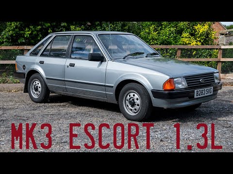 1985 Mk3 Ford Escort Goes for a Drive