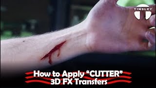 How to Apply TInsley Transfers 'CUTTER,' 3D FX Transfers.