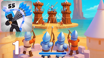 Marge Archers~ Gameplay Walkthrough #1 Tutorial Level 1 To Level 15 (Android)