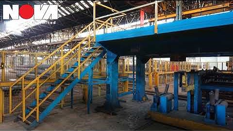 Nova Video Clip Mechanical 001 - Steel Tube Handling Equipment