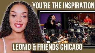 Download Lagu FIRST TIME HEARING You’re the Inspiration – Leonid \u0026 Friends Chicago cover REACTION | Rere Reacts MP3