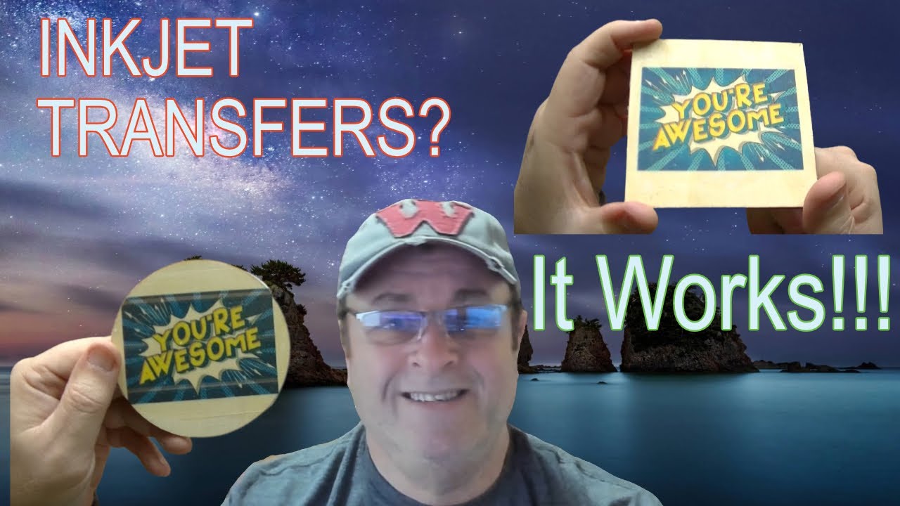 Перевод изображений БЕЗ РАЗМАЗАНИЙ | Можно ли использовать струйный принтер? Экспериментируйте!